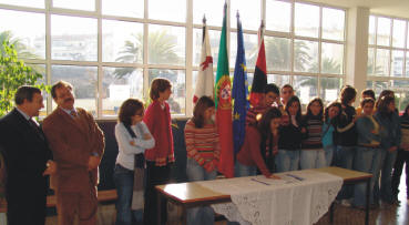 Tomada de Posse da nova Associao de Estudantes (Foto: CMP)